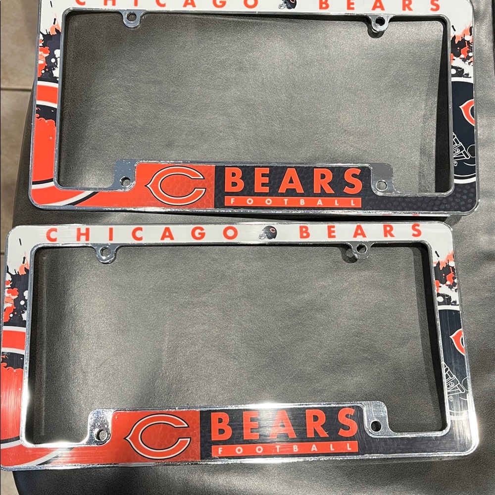 Chicago Bears License Plate Frames